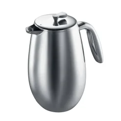 Coffee Presses & Makers^Bodum Columbia coffee press mat, 8 cups Silver-coloured