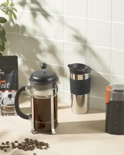 Online Bodum travel mug 35 cl stainless steel, Black