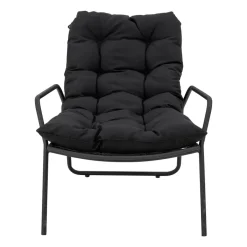 Outlet Bloomingville Boel sun chair, Black
