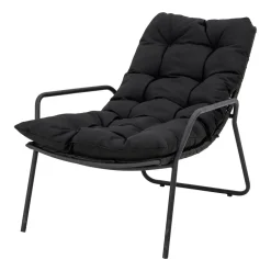 Outlet Bloomingville Boel sun chair, Black