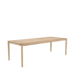 Dining Tables^Ethnicraft Bok dining table 240x100 cm, Hardwax oiled oak Beige