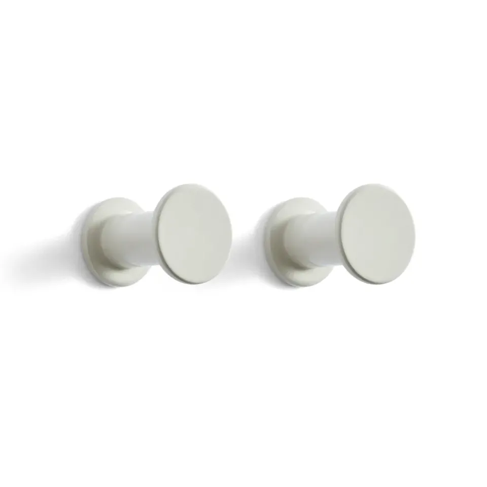 Best HAY Bolt hook 2-pack Ø2.8 cm, Light Grey