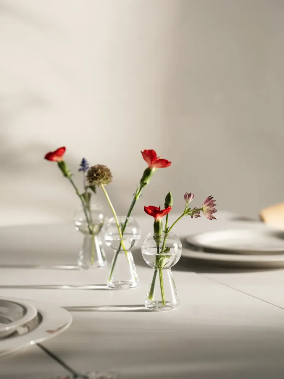 New Design House Stockholm Bon Bon vase mini 8.7 cm, Clear Transparent