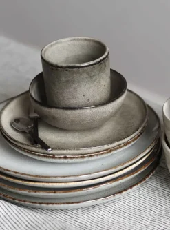 Breakfast Bowls^Tell Me More Bon bowl mini Ø11 cm, Stone goods Grey