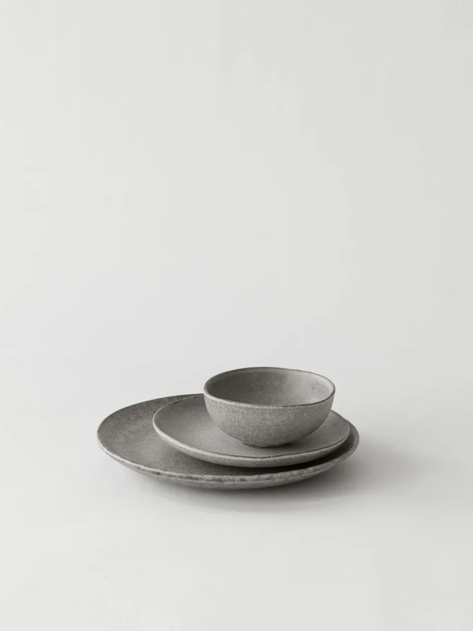 Breakfast Bowls^Tell Me More Bon bowl mini Ø11 cm, Stone goods Grey
