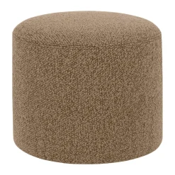 Sitting Poufs^Hem Bon pouf Ø50x41 cm, Sawdust Brown