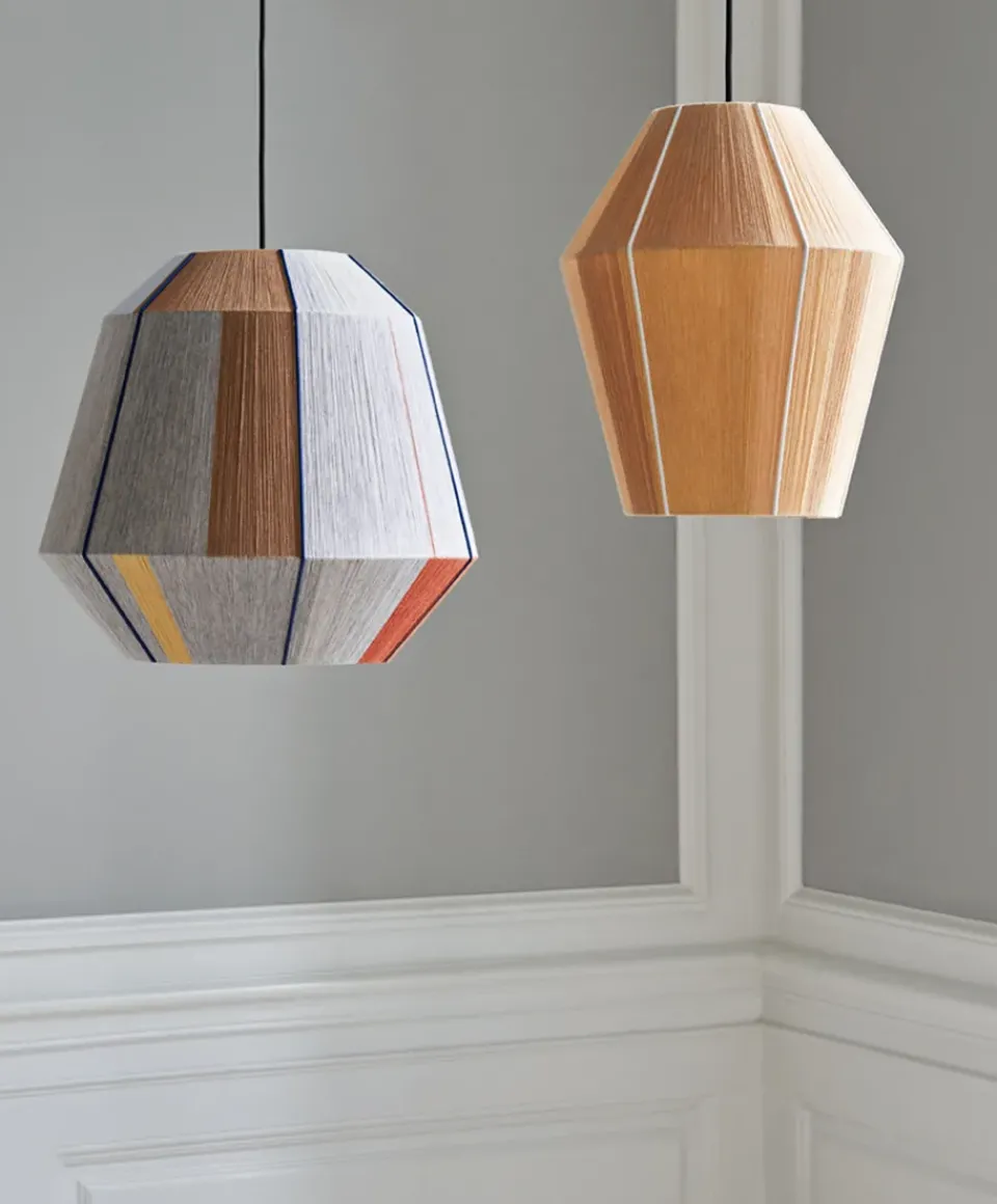 Outlet HAY Bonbon Shade lamp shade Ø50 cm, Earth tones BeigeGrey
