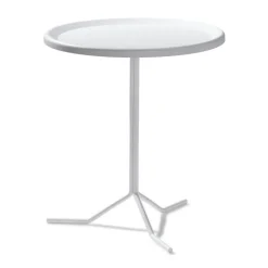 Table For Outdoor Use|Outdoor Lounge Furniture^SMD Design Bong table Ø40x72 cm, White