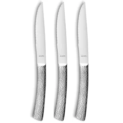 Steak Knives|Table Cutlery^Amefa Bongo grill knife 3-pack, Stainless steel Silver-coloured