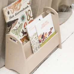 Online Nofred Book holder bookshelf for children, Beige