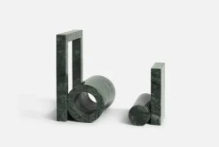 Decorative Accessories^Woud Booknd book support marble, Green
