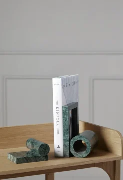 Decorative Accessories^Woud Booknd book support marble, Green