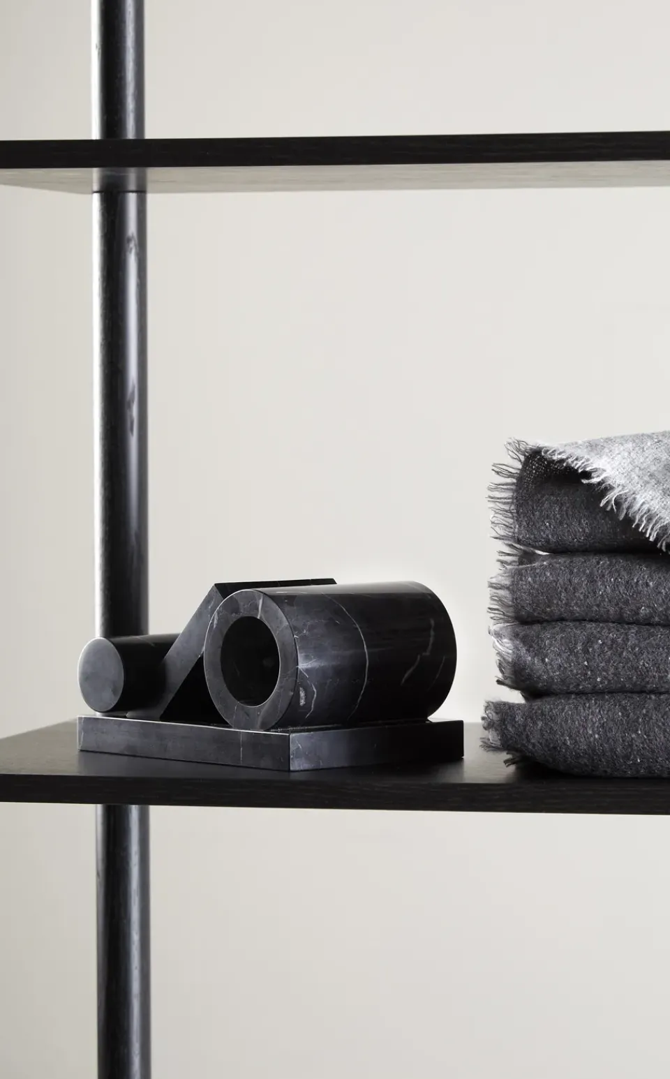 Decorative Accessories^Woud Booknd book support marble, Black