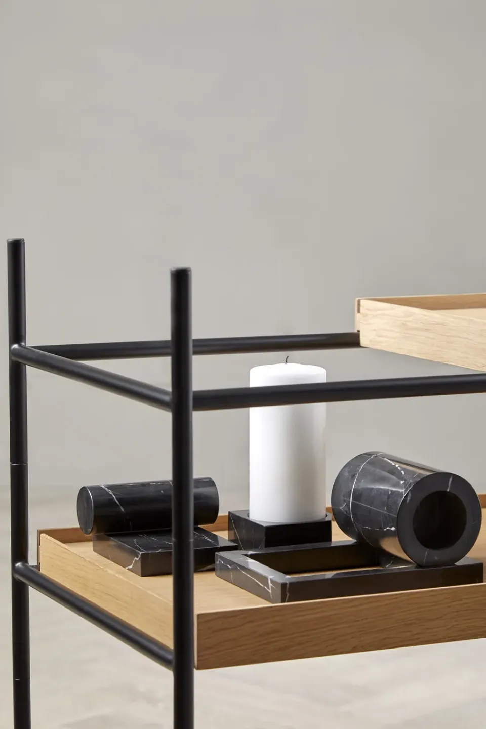 Decorative Accessories^Woud Booknd book support marble, Black