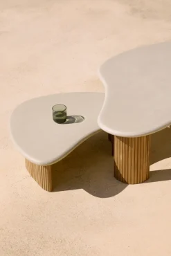 Coffee Tables^Ethnicraft Boomerang coffee table, Teak, 90x61 cm Brown