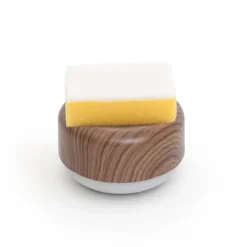Other Washing & Cleaning Accessories^Bosign dish soap pump, Dark wooden details BrownGrey