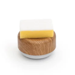 Other Washing & Cleaning Accessories^Bosign dish soap pump, Light part in wood print / Light Grey