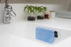 Other Washing & Cleaning Accessories^Bosign dishcloth holder, graphite grey plastic GreyWhite