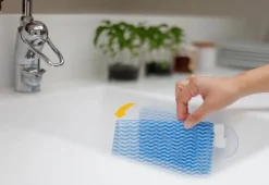 Other Washing & Cleaning Accessories^Bosign dishcloth holder, White