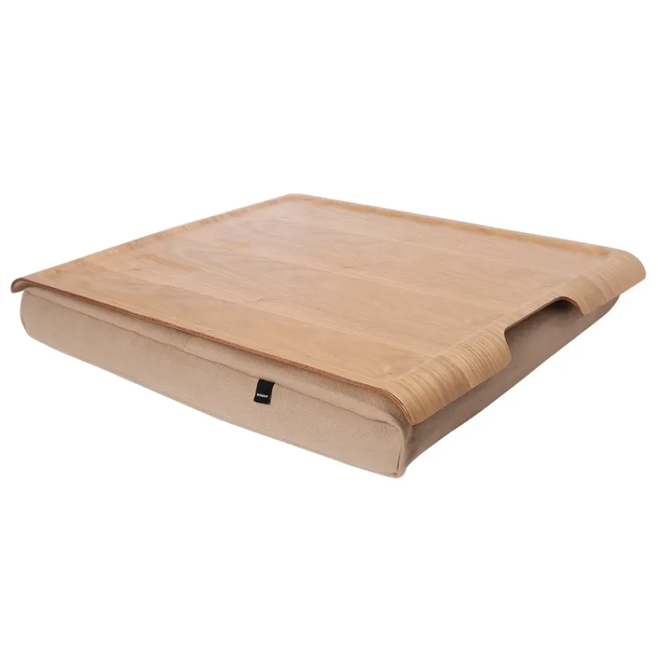 Trays^Bosign lap tray, sand-willow wood Beige