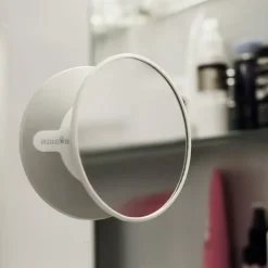 New Bosign mirror 5 x magnification, white Silver-colouredWhite