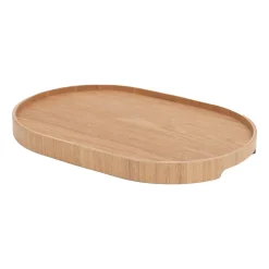 Best Bosign serving tray curveline medium 26x39 cm, willow Brown