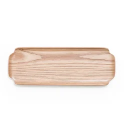 New Bosign wooden tray leaf, willow Brown