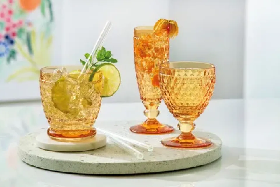 Wine Glasses^Villeroy & Boch Boston white wine glass 12.5 cl, Saffron Yellow