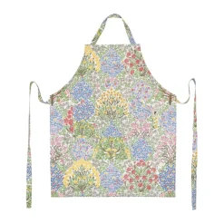 Clearance Almedahls Botanic Garden apron, Multi-blue MultiBlue