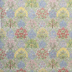 Sale Almedahls Botanic Garden fabric, Multi-blue MultiBlue