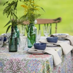 Sale Almedahls Botanic Garden fabric, Multi-blue MultiBlue