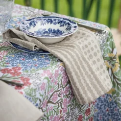 Sale Almedahls Botanic Garden fabric, Multi-blue MultiBlue