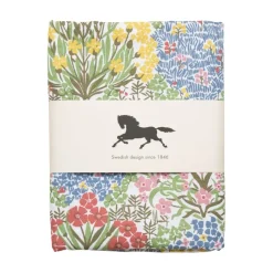 Outlet Almedahls Botanic Garden tablecloth 145x250 cm, Multi-blue MultiBlue