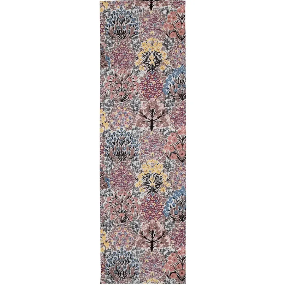 Sale Almedahls Botanic Gardern runner 45x150 cm, Pink brown MultiPink