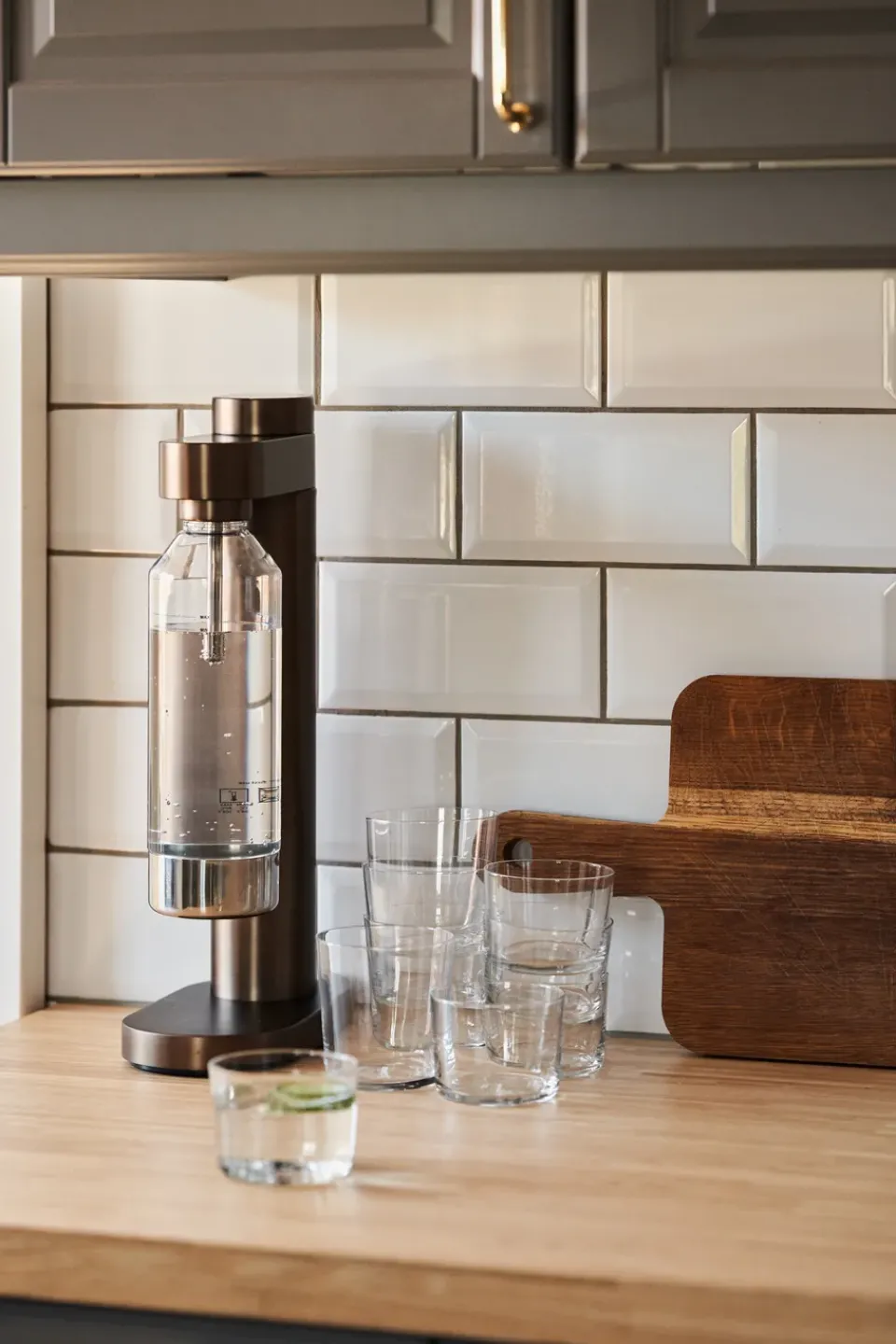 Soda Makers^Stelton Bottle for carbonator 1,15 l, Steel Silver-coloured