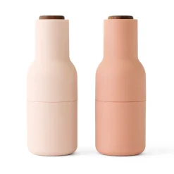 New Audo Copenhagen Bottle Grinder spice mill 2-pack, nudes (wallnutslid) Pink