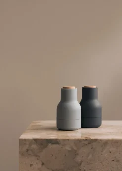 Outlet Audo Copenhagen Bottle Grinder spice mill - small 2-pack, s-beech Blue