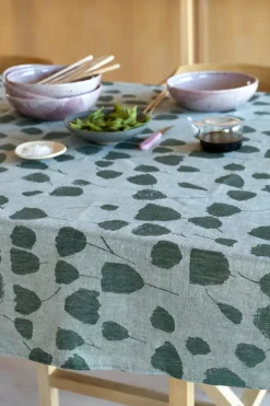 Sale Fine Little Day Bouquet table cloth 147x250 cm, -off-white Green