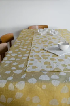 New Fine Little Day Bouquet tablerunner 150x45 cm, Yellow-white YellowWhite
