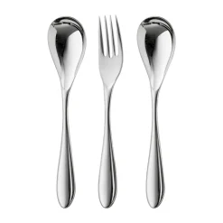 Serving Utensils^Robert Welch Bourton Bright serving cutlery 3 pieces, Stainless steel Silver-coloured