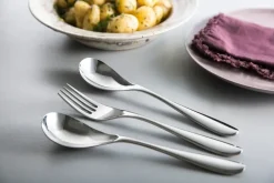 Serving Utensils^Robert Welch Bourton Bright serving cutlery 3 pieces, Stainless steel Silver-coloured