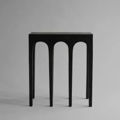 Side Tables^101 Copenhagen Bow Console table 70.5x80 cm, Coffee Brown