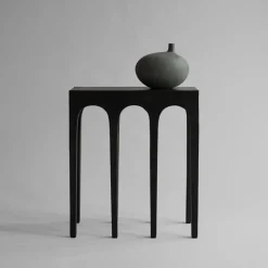 Side Tables^101 Copenhagen Bow Console table 70.5x80 cm, Coffee Brown