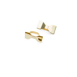 Discount KLONG Bowie napkin ring 2-pack, Brass Gold-coloured