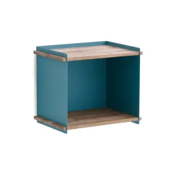 Cane-line Box Wall Storage, Aqua, teak Blue