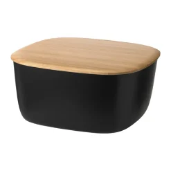 Bread Bins^RIG-TIG BOX-IT bread box 23x23 cm, Black