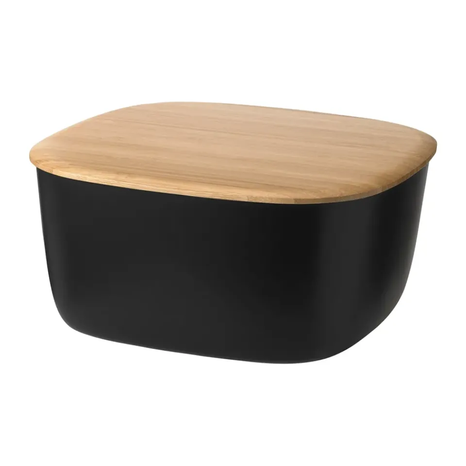 Bread Bins^RIG-TIG BOX-IT bread box 23x23 cm, Black