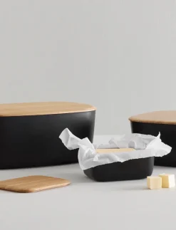 Bread Bins^RIG-TIG BOX-IT bread box 23x23 cm, Black
