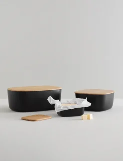 Bread Bins^RIG-TIG BOX-IT bread box 23x23 cm, Black
