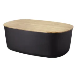 Bread Bins^RIG-TIG BOX-IT bread box 22,5x34,5 cm, Black